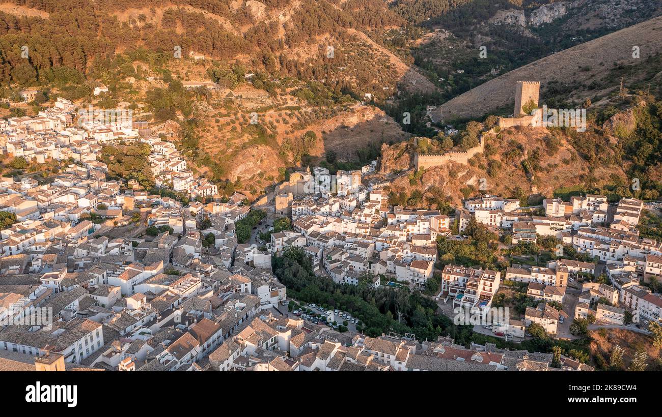 Cazorla, municipality located in the province of Jaen, in Andalusia, Spain. It is located in the region of the Sierra de Cazorla Stock Photo