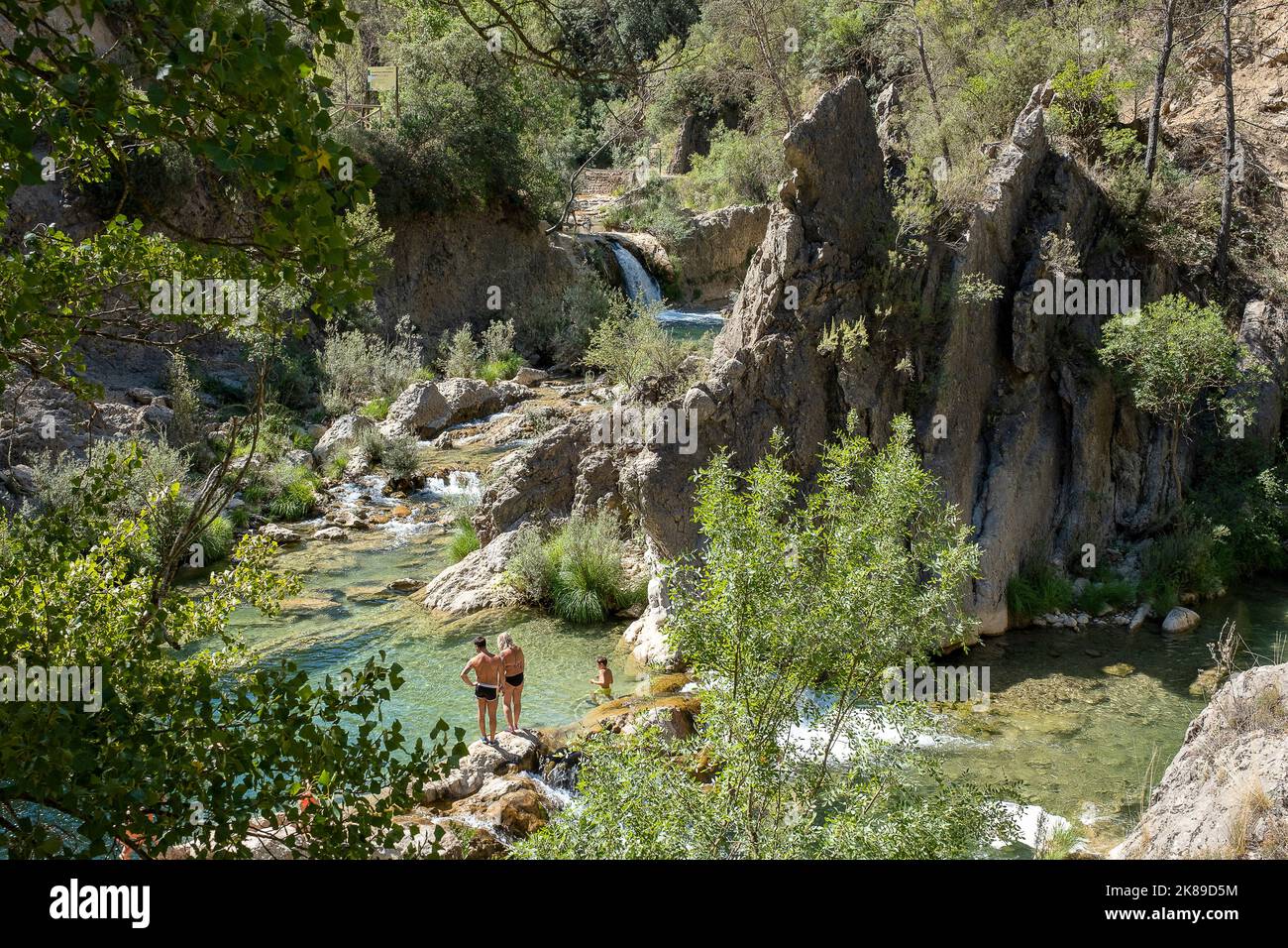 Borosa River, Sierra de Cazorla, Segura and Las Villas Natural Park, Jaen province, Andalusia Stock Photo