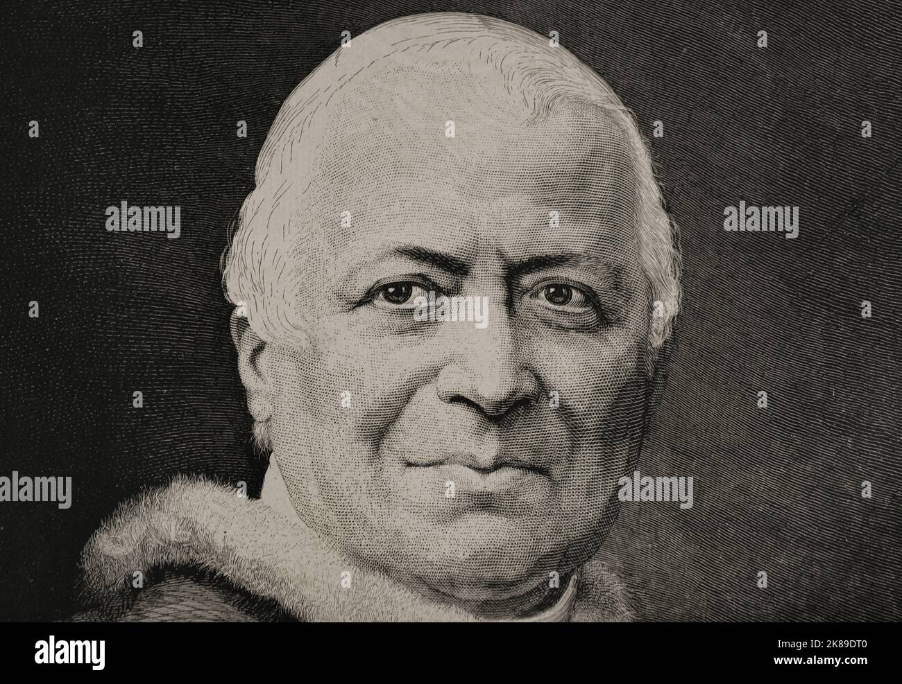 Pius IX. Stock Photo