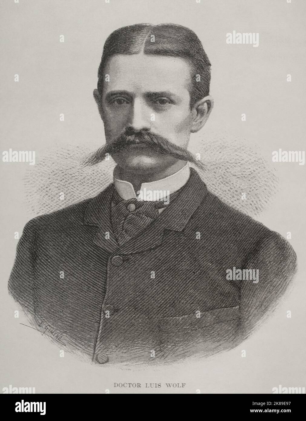 Doctor Heinrich Ludwig Wolf Stock Photo Alamy