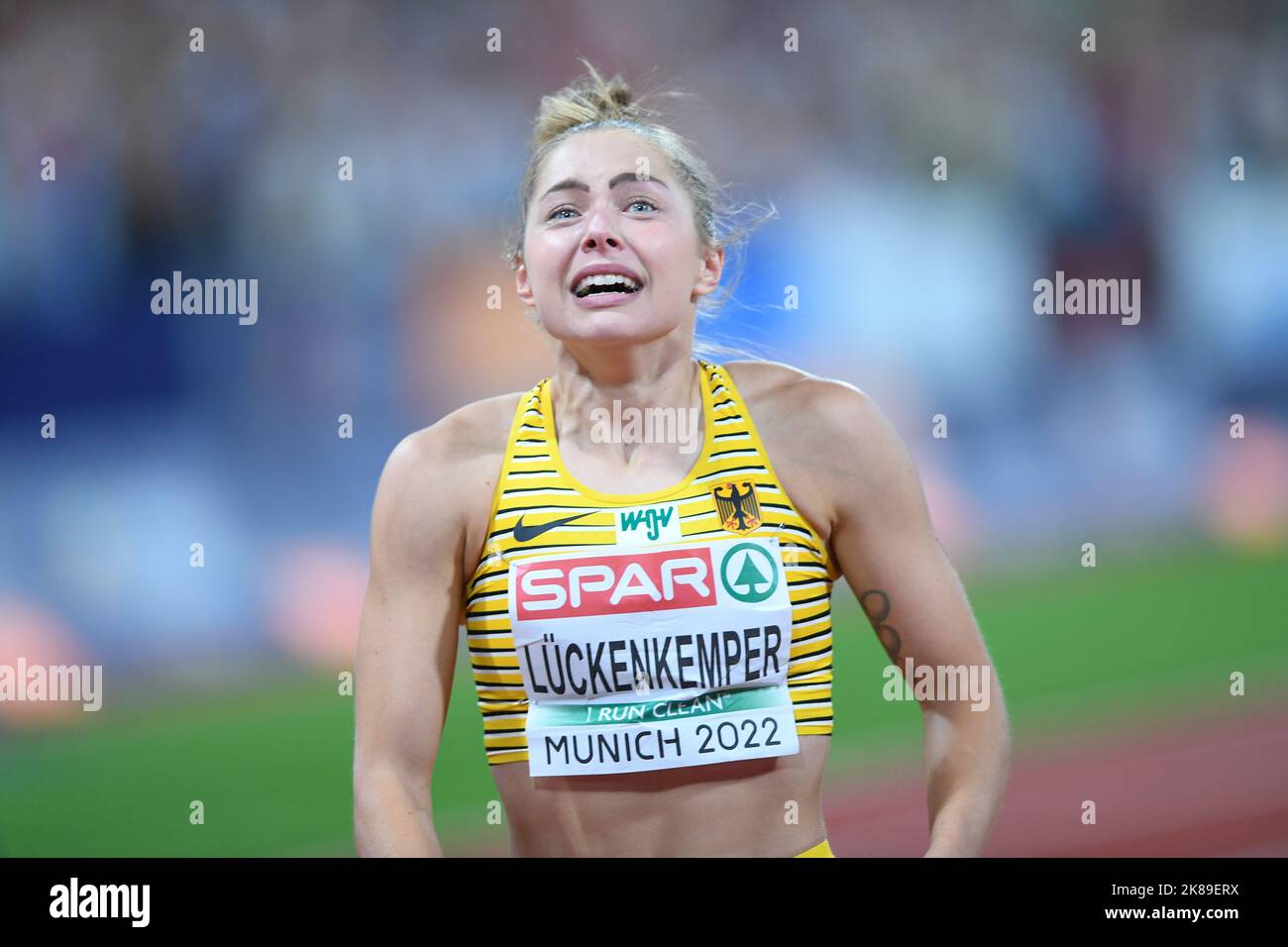 Gina Luckenkemper (Germany): 100m Gold Medal. European Championships