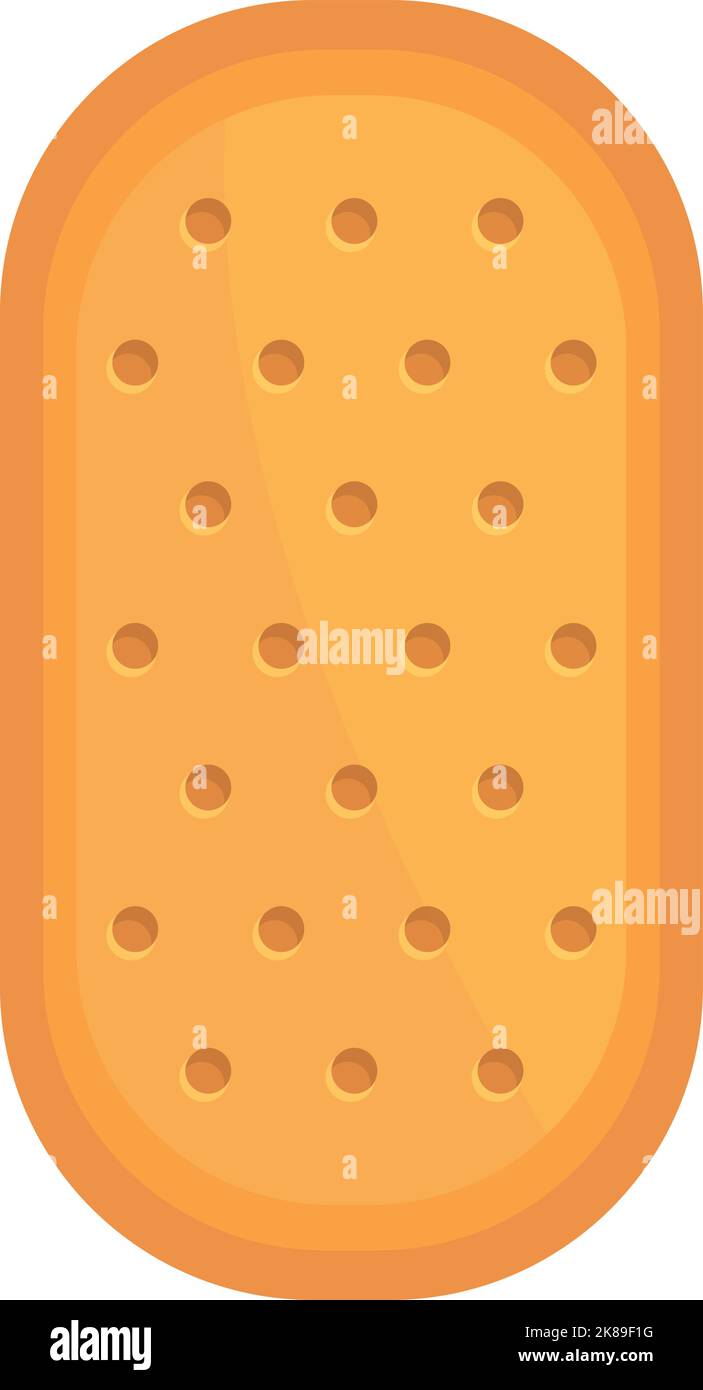 Cookie icon cartoon vector. Cracker food. Biscuit snack Stock Vector