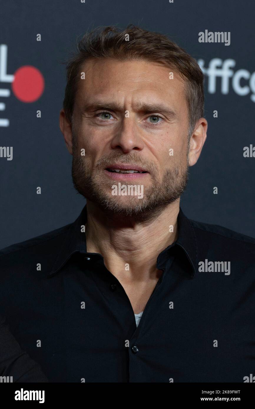 Cologne, Deutschland. 21st Oct, 2022. Arne NOLTING, screenwriter, red carpet, Red Carpet Show, arrival, photocall for the film TATORT: SPUR DES BLUTES at the Film Festival Cologne 2022 in Koeln, October 20th, 2022. © Credit: dpa/Alamy Live News Stock Photo
