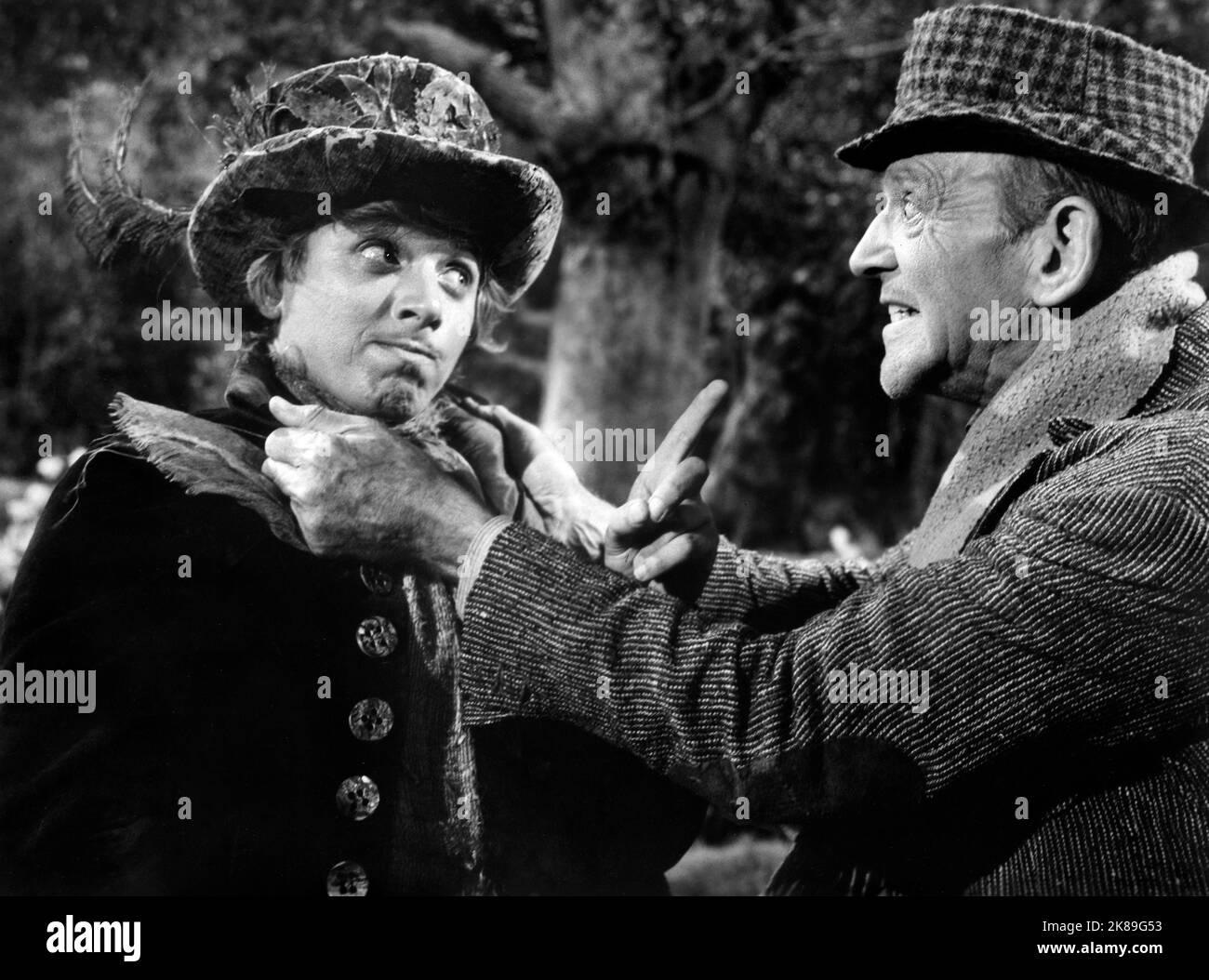 Tommy Steele, Fred Astaire, onset of the Film, "Finian's Rainbow", Warner Bros.Seven Arts