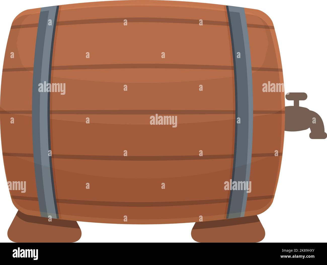 Store wine barrel icon cartoon vector. Cellar winery. Drink alcohol