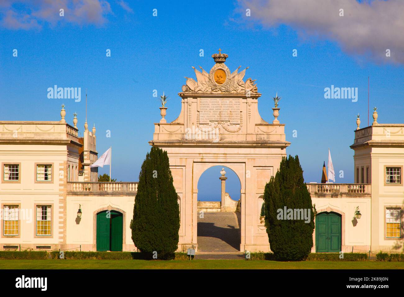 Portugal, Sintra, Palacio de Seteais, luxury hotel, Stock Photo