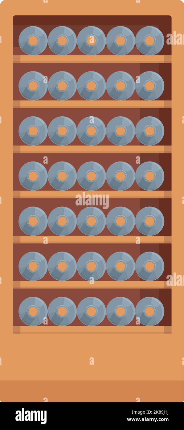 Wine cellar icon cartoon vector. Winery store. Food taste Stock Vector
