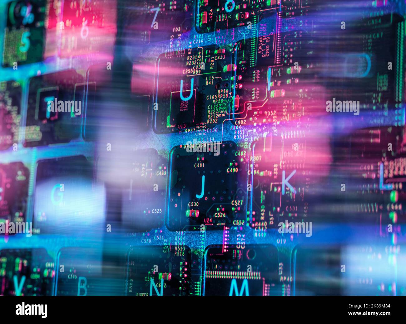 Artificial intelligence, conceptual image Stock Photo