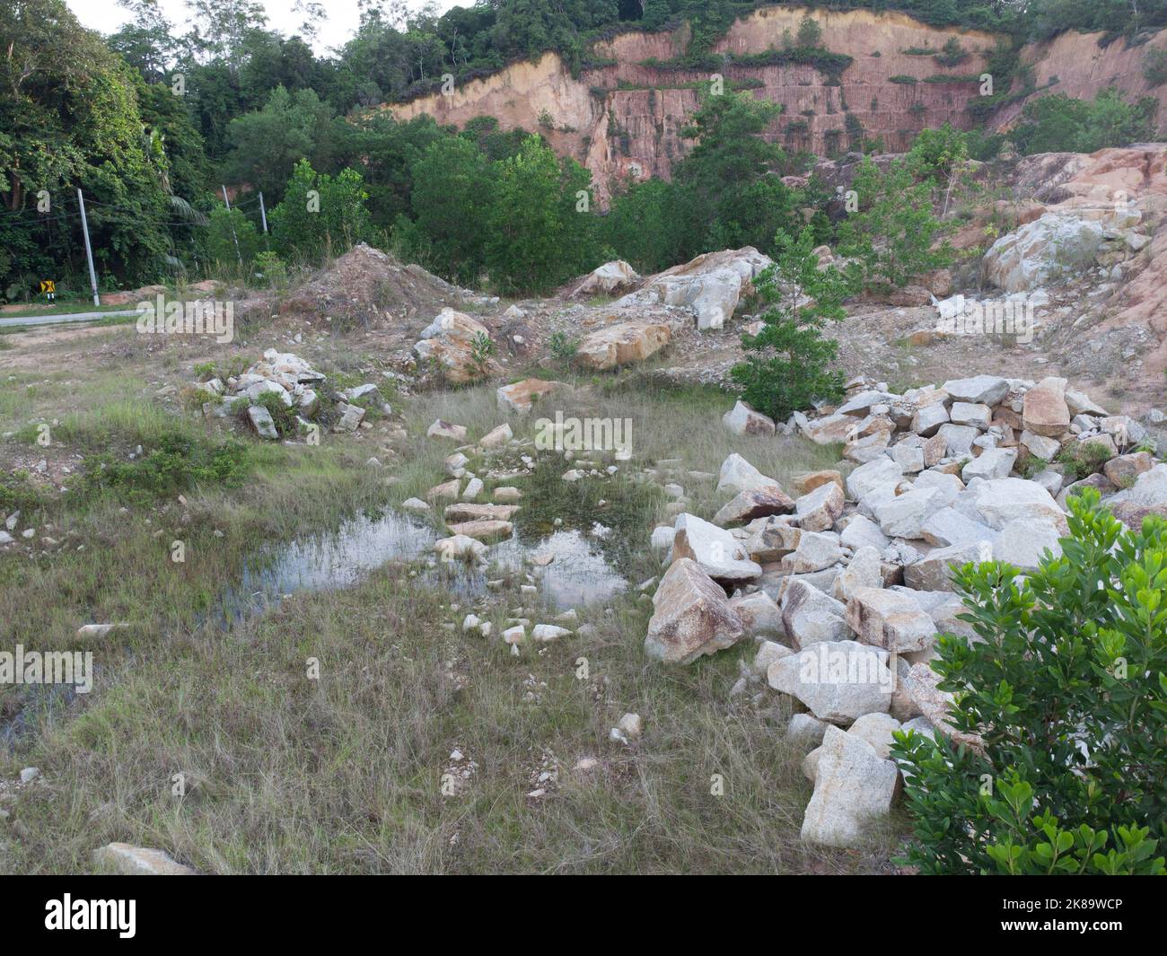 Rainwater erosion field hi-res stock photography and images - Alamy