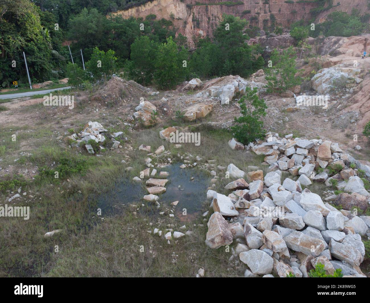 Rainwater erosion field hi-res stock photography and images - Alamy