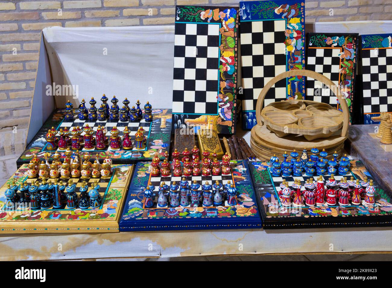 Chess Boards For Sale At Mauerpark Sunday Flea Market Stock Photo -  Download Image Now - iStock