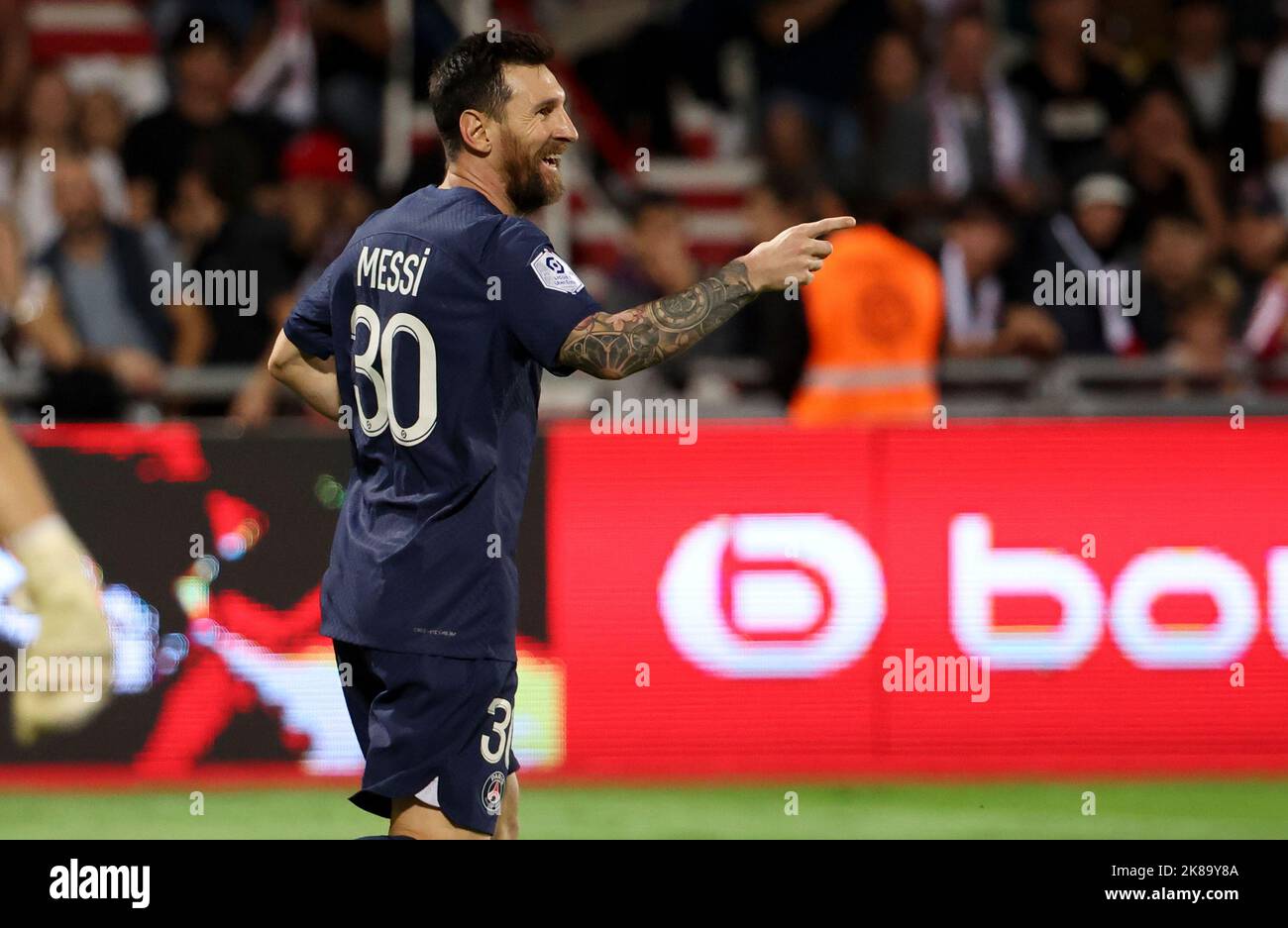 Lionel messi psg celebrates hi-res stock photography and images - Alamy