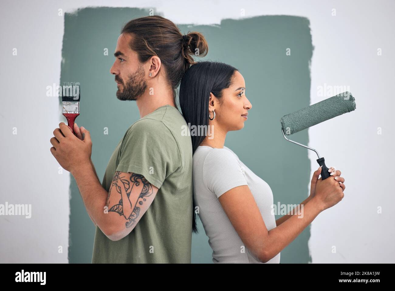 Paint, renovate and diy with a couple in their home for painting