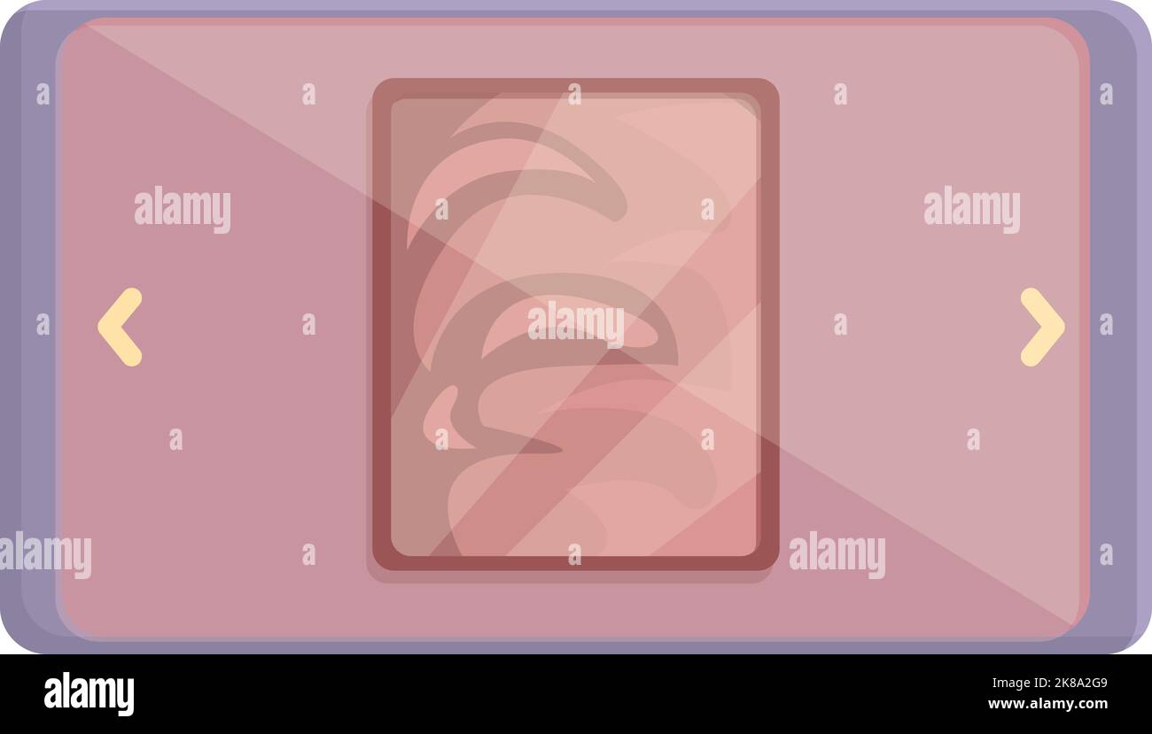 Gallery virtual tour icon cartoon vector. Online museum. View property ...