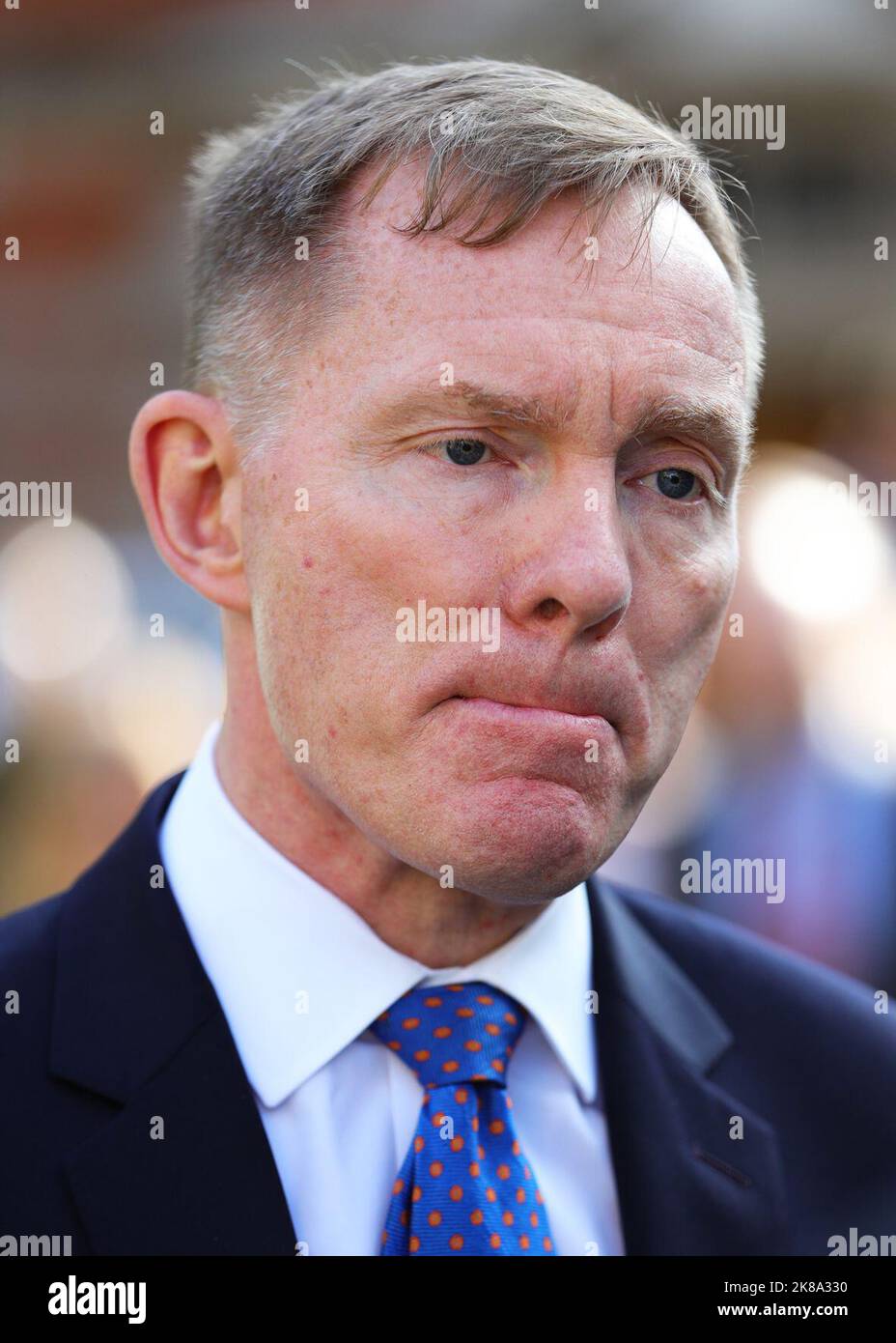 File photo dated 04/09/19 of Labour MP Chris Bryant outside the Houses of Parliament in Westminster, London. Mr Bryant, a Labour MP for Rhondda and chairman of the Commons Committee on Standards, said that he believes the public want a general election to "press the reset button." Mr Bryant was part of the cross-party Privileges Committee which is currently investigating whether Boris Johnson deliberately misled Parliament about the parties held in Number 10. However, he withdrew himself from the committee's inquiry as he had already publicly condemned Mr Johnson's behaviour. Issue date: Satur Stock Photo