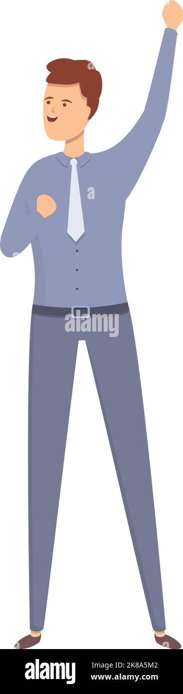 Business win icon cartoon vector. Emotion brain. Strategy mind Stock ...