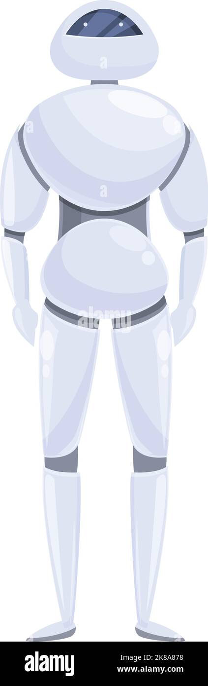 Humanoid icon cartoon vector. Cute robot. Future toy Stock Vector Image ...