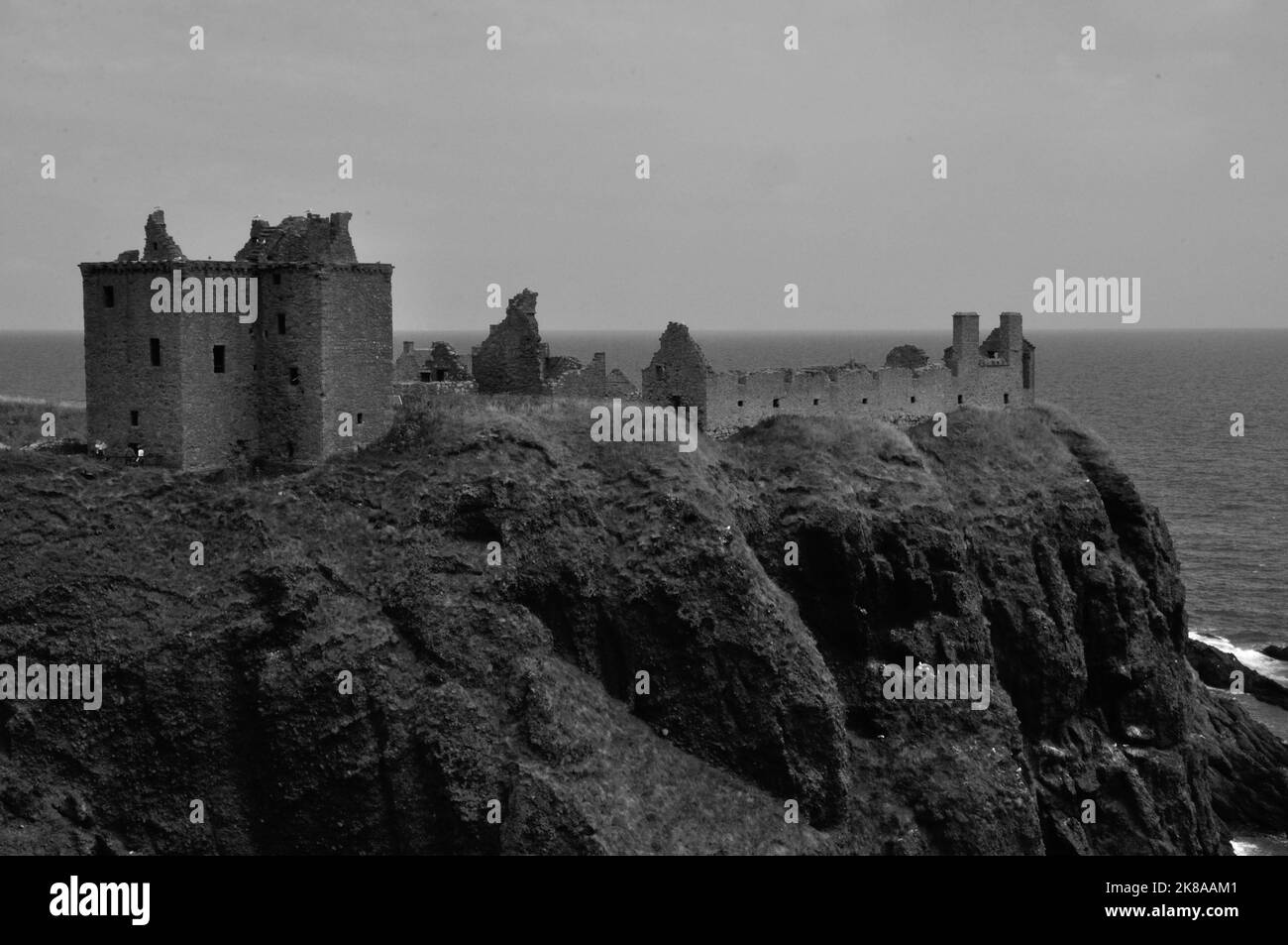 Die Ruine von Dunnottar Castle bei Stonehaven an der schottischen