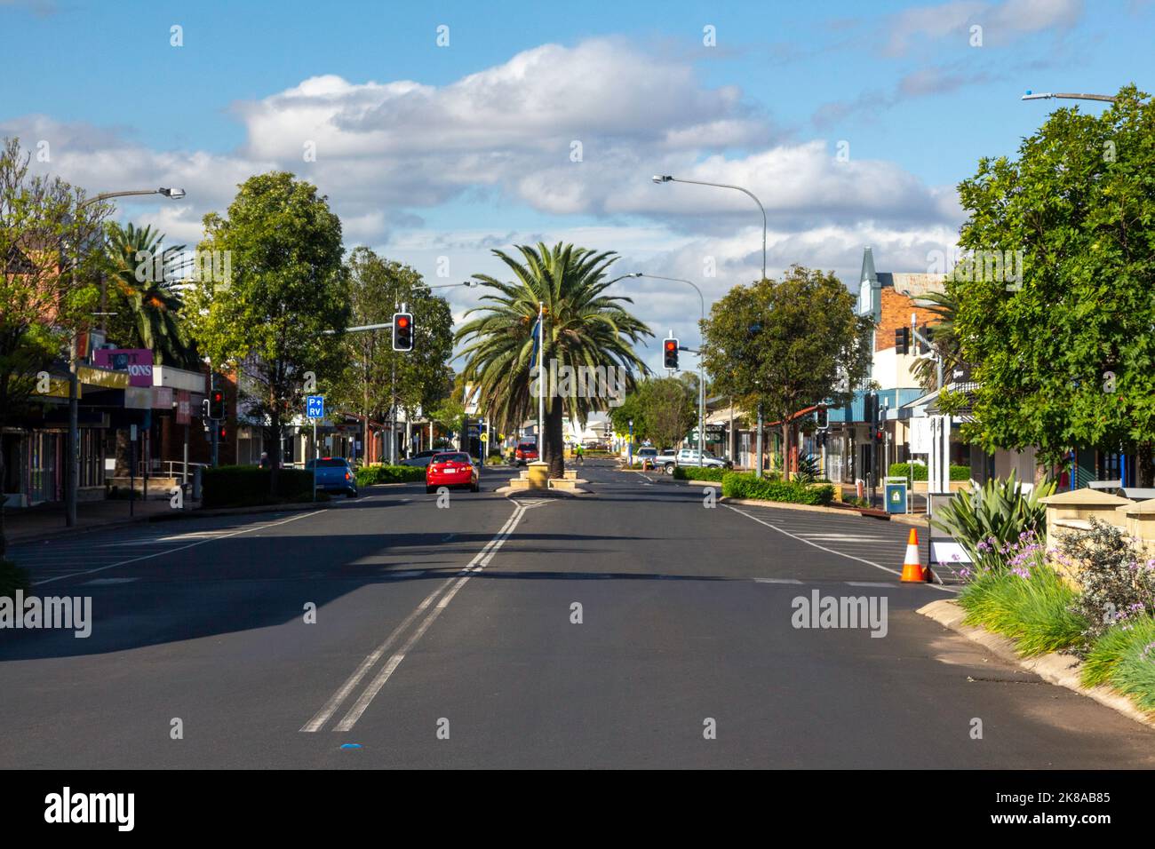 Cunningham Street Dalby Stock Photo Alamy