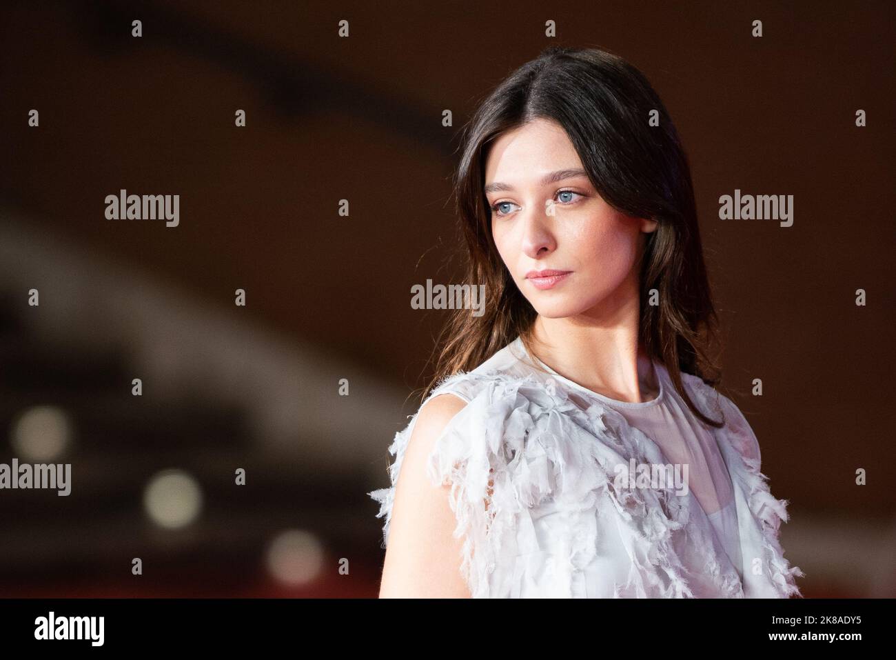 Red carpet of 'La Stranezza' at 17th Rome Film Fest Stock Photo