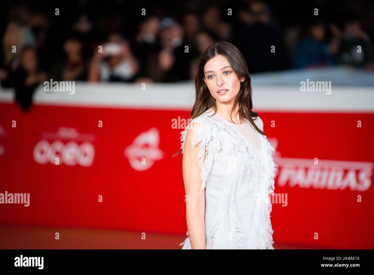 Red carpet of 'La Stranezza' at 17th Rome Film Fest Stock Photo