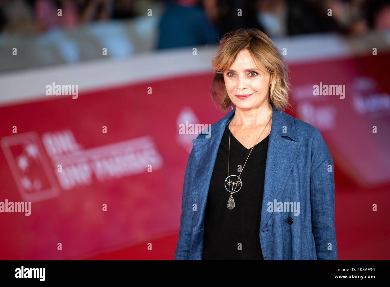 Red carpet of 'La Stranezza' at 17th Rome Film Fest Stock Photo