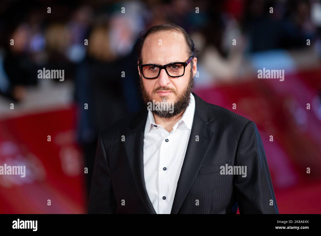 Red carpet of 'La Stranezza' at 17th Rome Film Fest Stock Photo