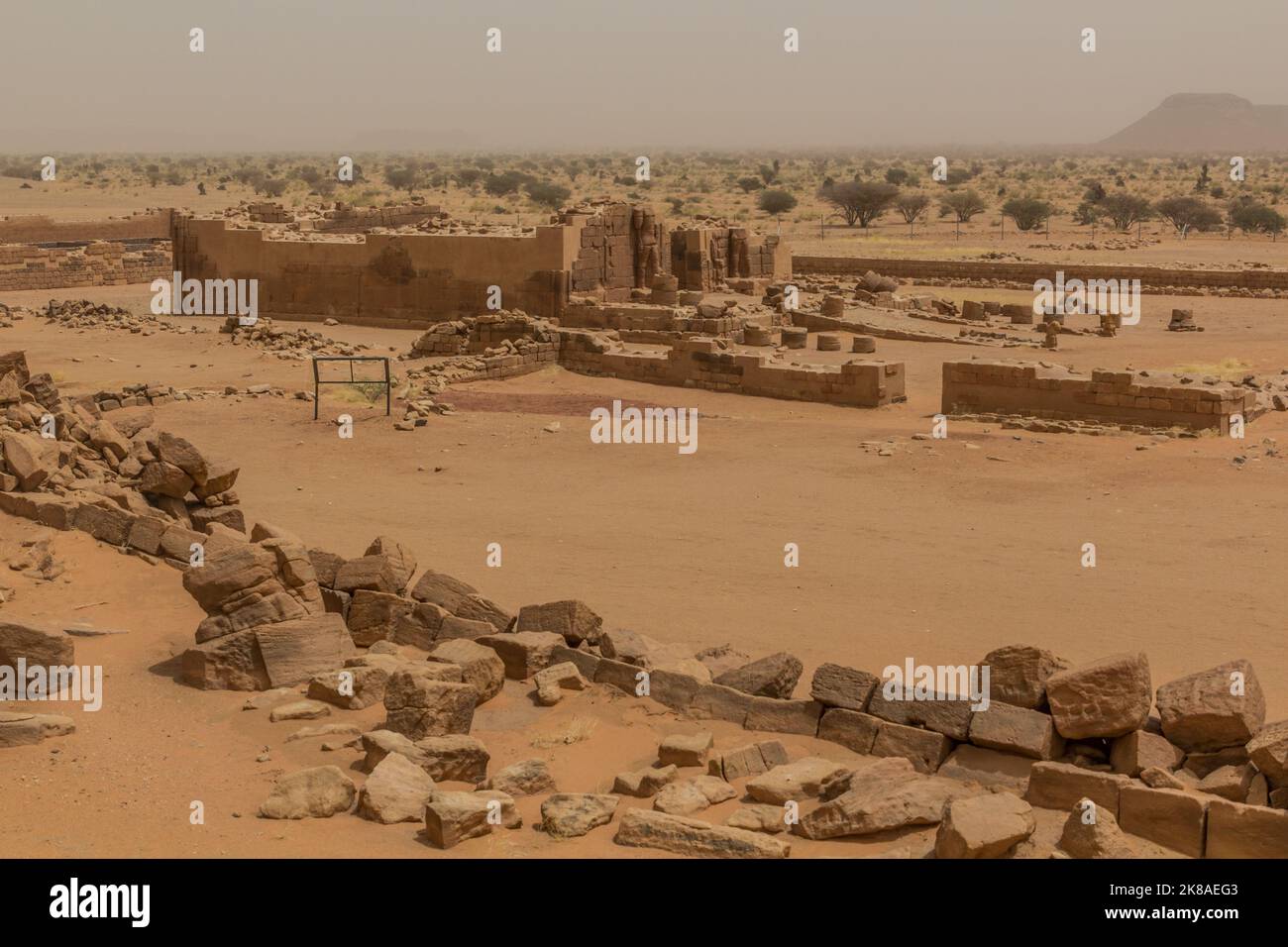 Muswar Rouf Ruins of the Great Enclosure of Musawwarat es-Sufra (Musawarat Al-Sufra ...