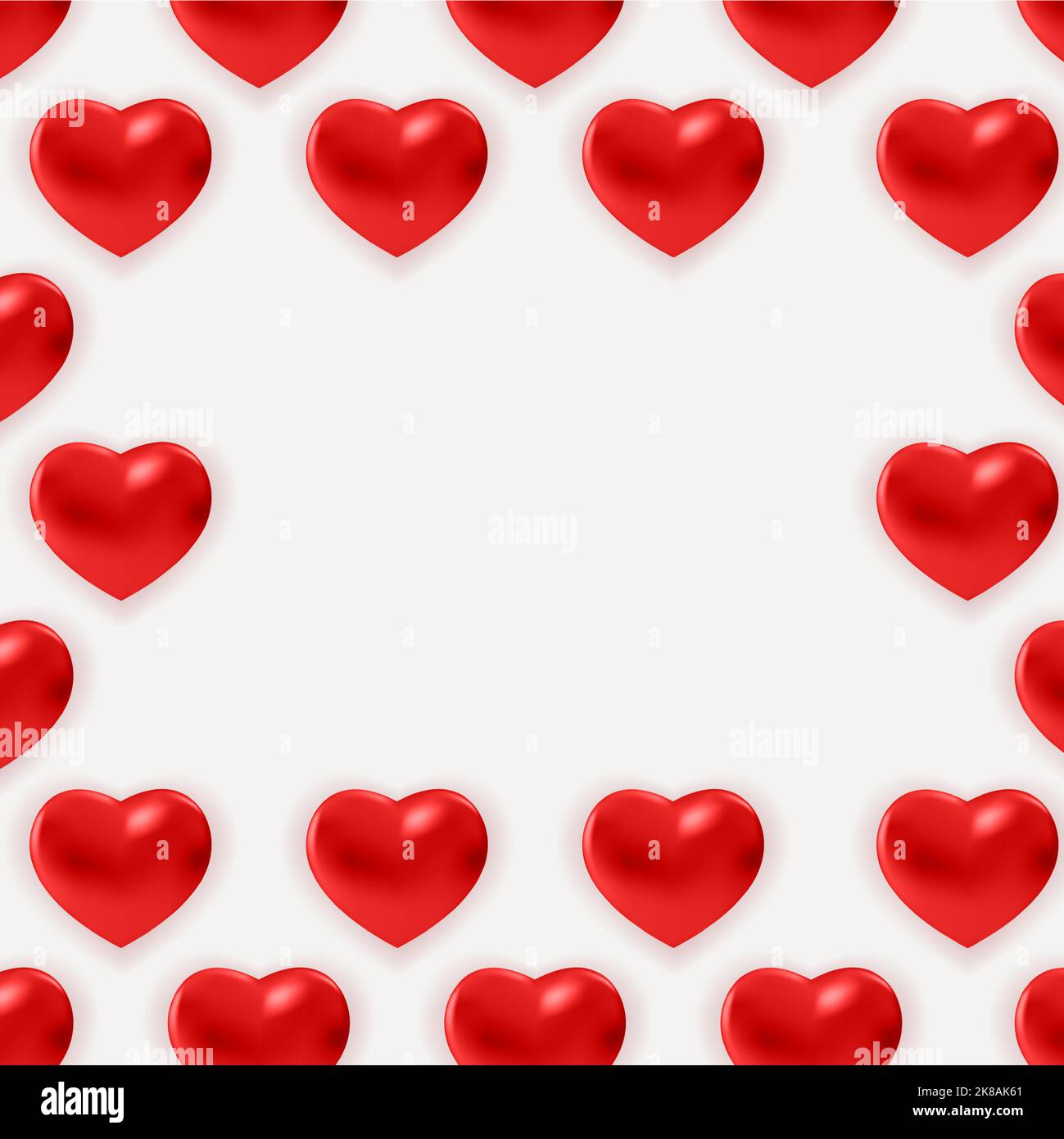 Happy Valentines Day Card. Vector Illustration Stock Vector Image & Art ...