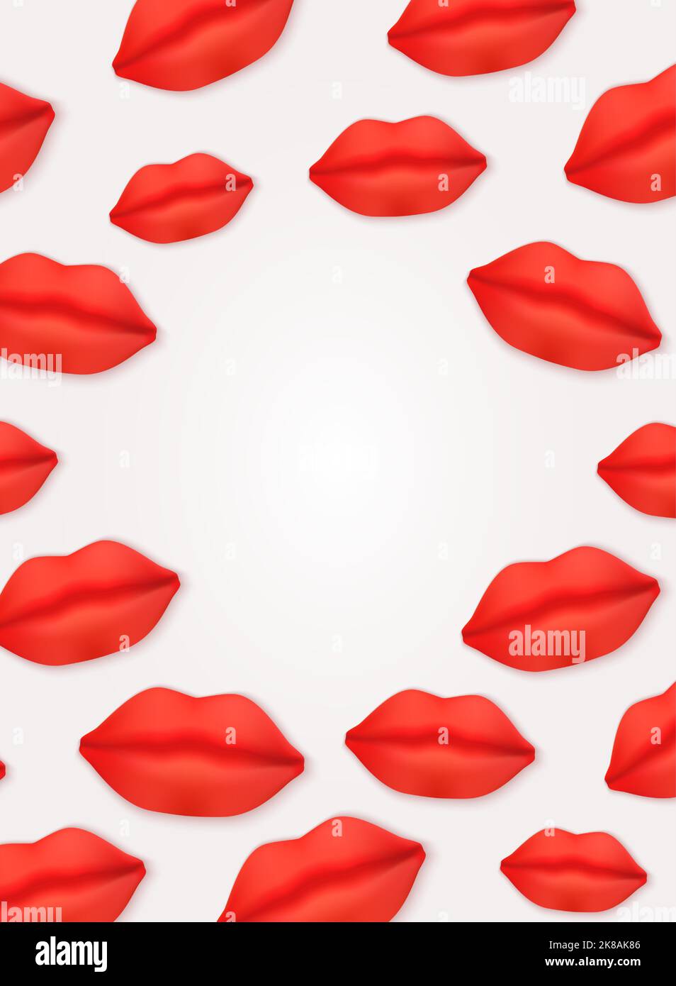 Happy Valentines Day Card. Vector Illustration Stock Vector Image & Art ...