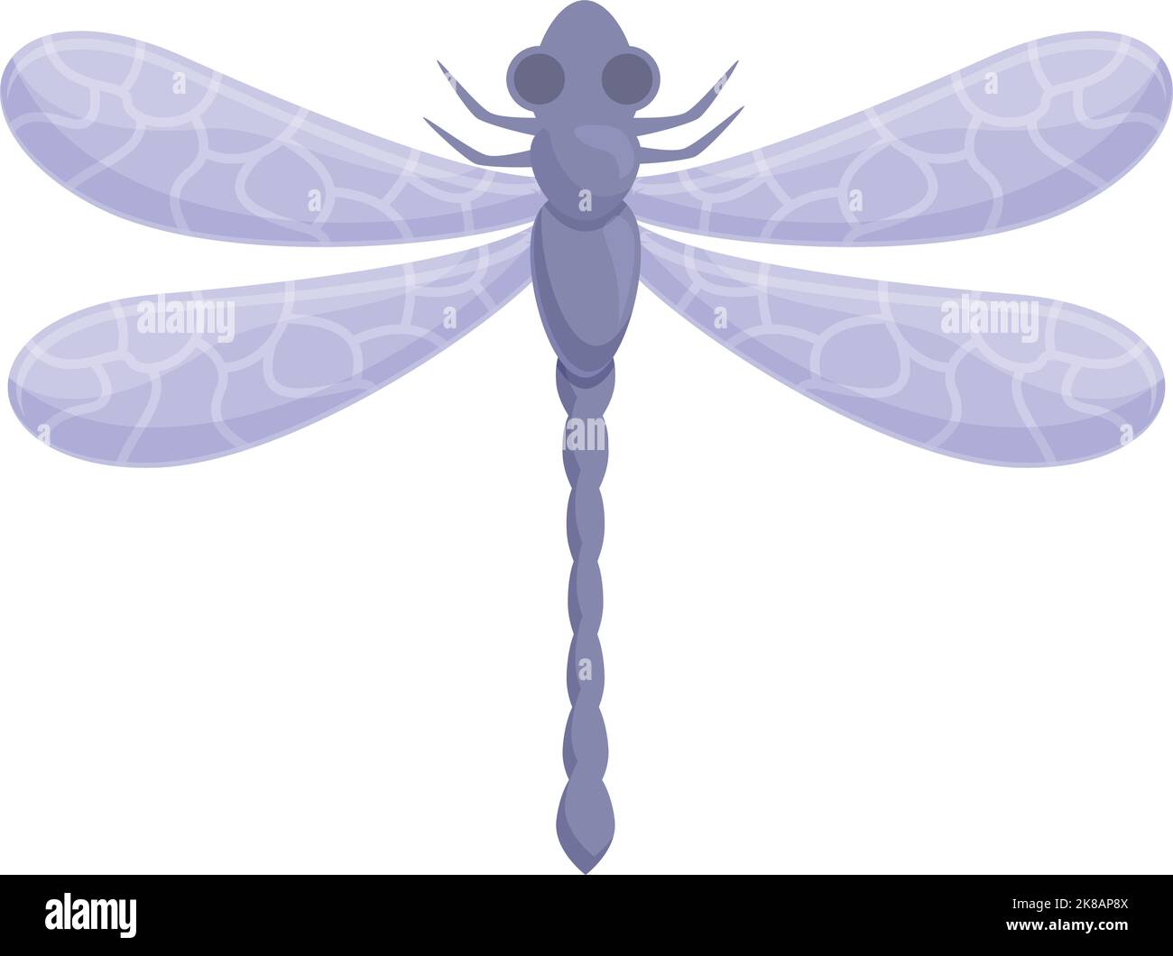 Flying character icon cartoon vector. Wing insect. Nature bug Stock ...