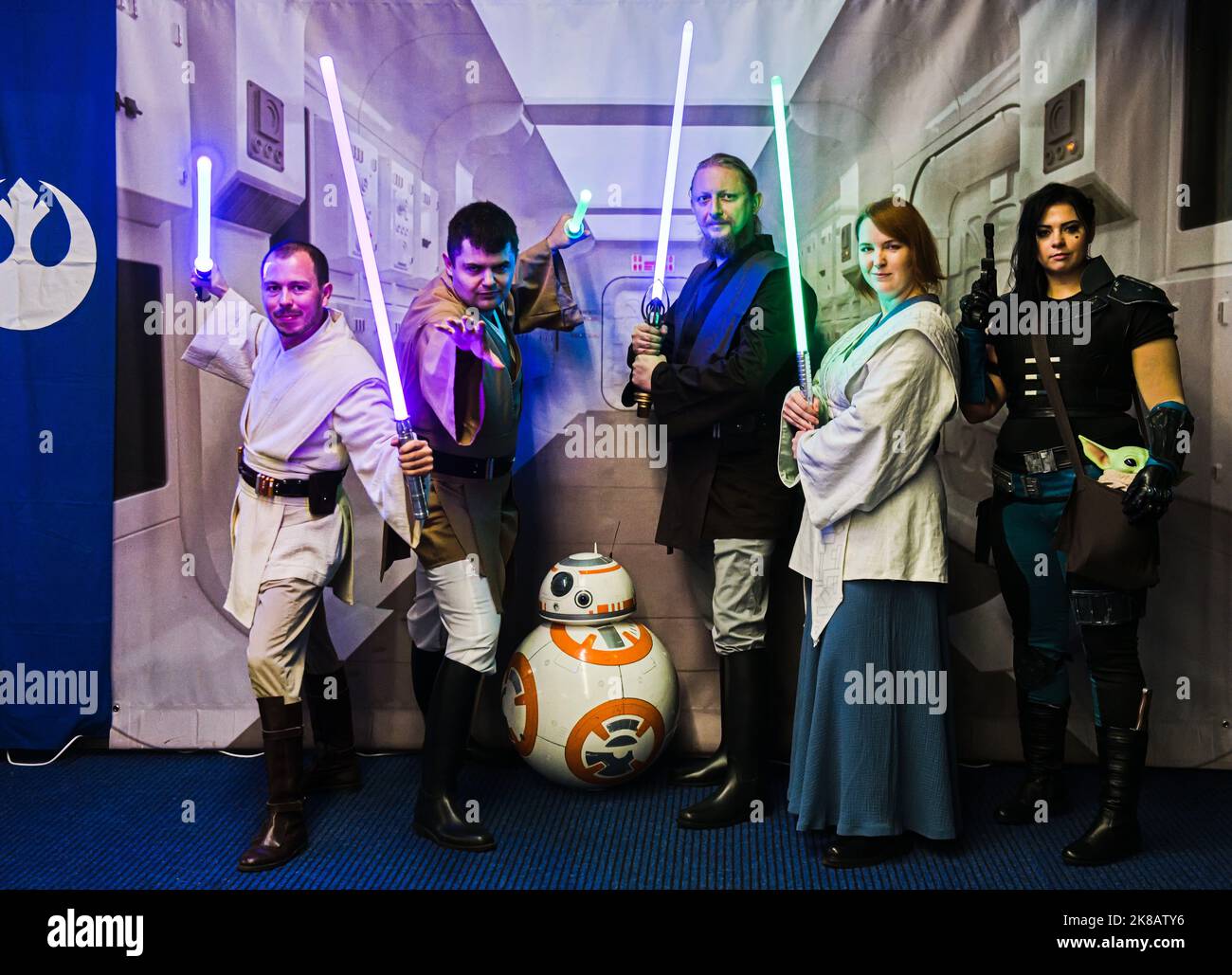 Brno, Czech Republic. 22nd Oct, 2022. Comic-Con Junior 2022, meeting of  fans of comics, sci-fi and fantasy films, series and books began in Brno,  Czech Republic, on Saturday, October 22, 2022. Credit: