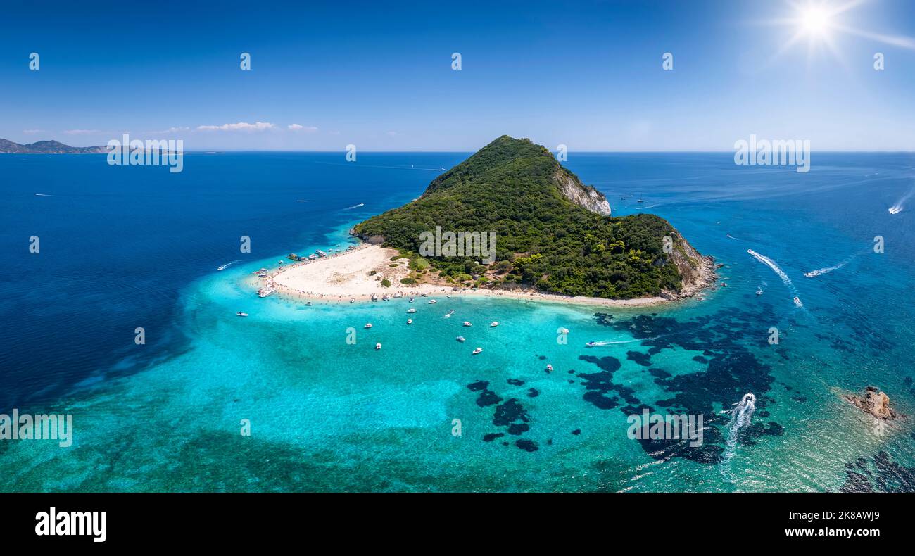 Marathonisi Island Turtle Island Greece