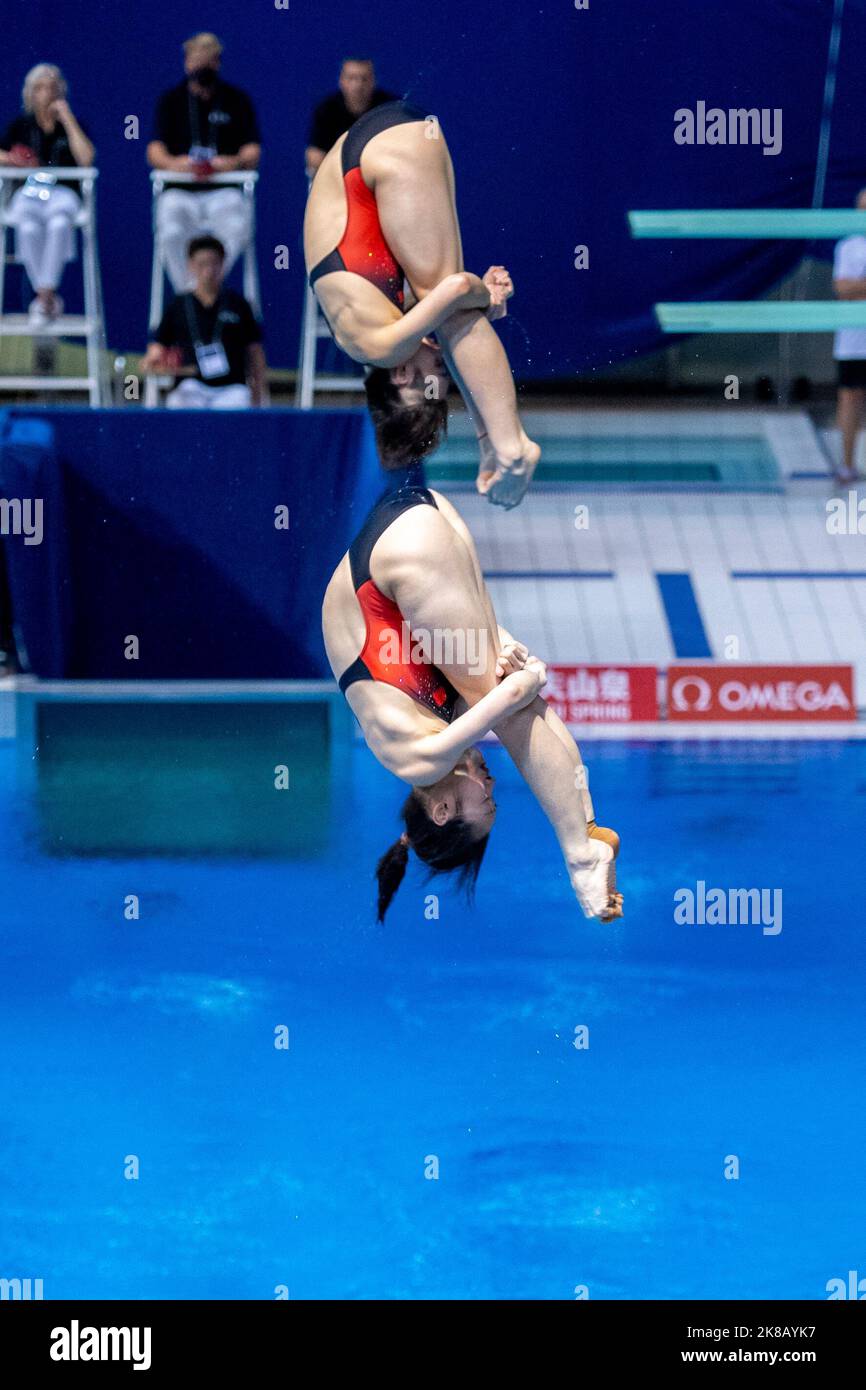 22 October 2022, Berlin Water diving World Cup, decisions