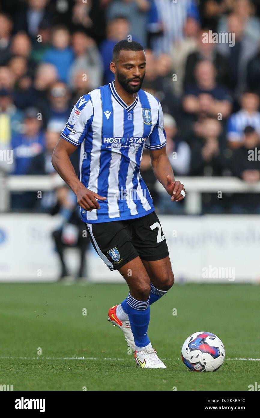 s20 on the ball during the Sky Bet League 1 match Lincoln City vs Sheffield Wednesday at Gelder Group Sincil Bank Stadium, Lincoln, United Kingdom, 22nd October 2022  (Photo by Arron Gent/News Images) Stock Photo