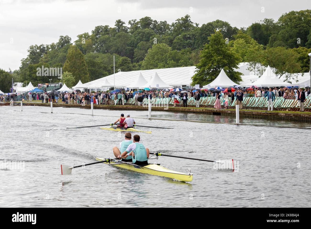 Henley Royal Regatta, an annual rowing event, takes place on the River
