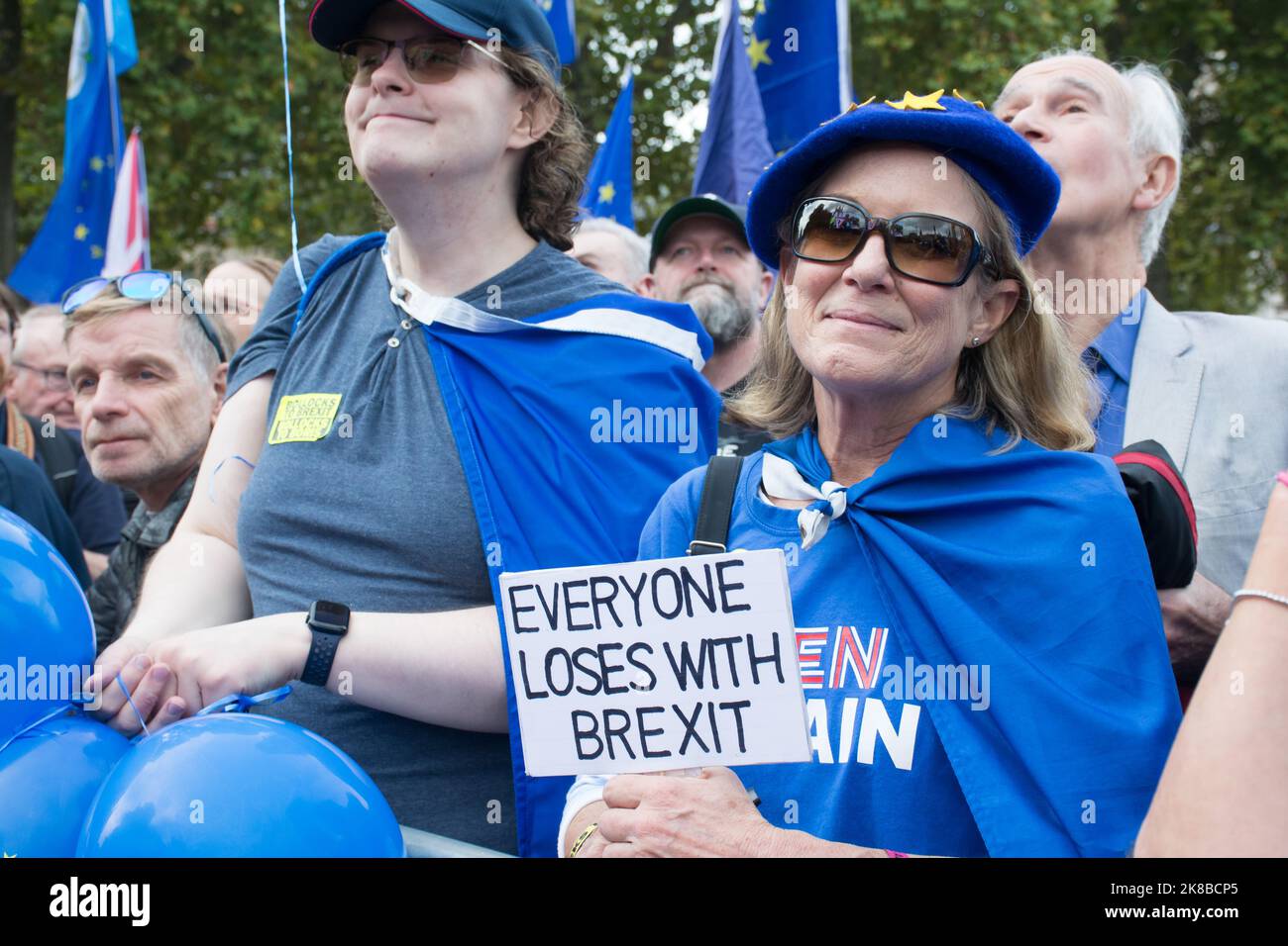 London Uk 22nd Oct 2022 Thousands Rally In Parliament Square In London Uk 22nd Oct 2022 Thousands Rally In Parliament Square In