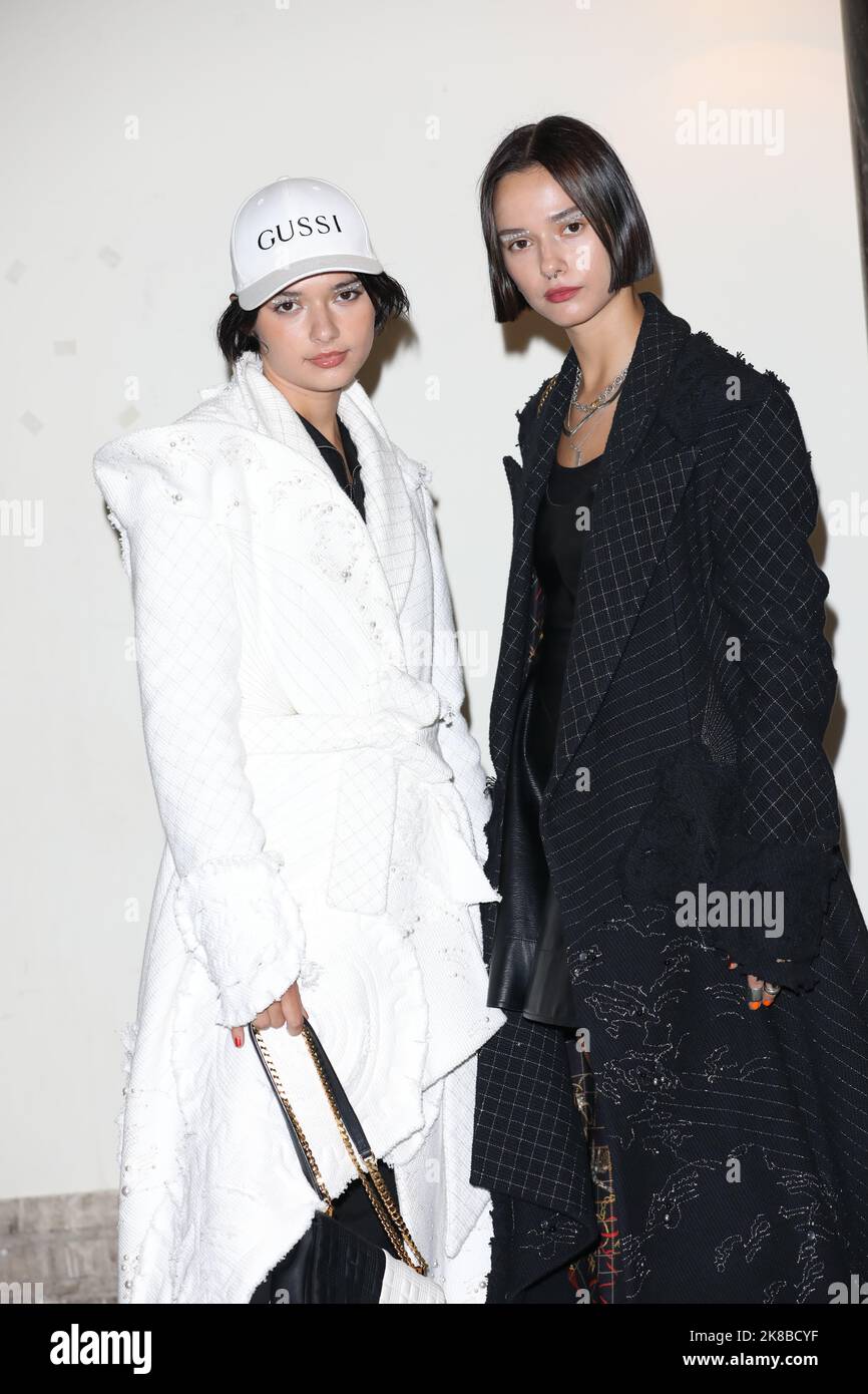 Anna Kuprienko and Sophia Kuprienko (Bloom Twins) attend Mithridate ...