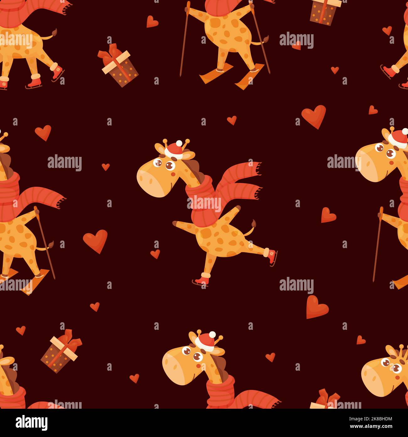 Giraffes collection vector vectors hi-res stock photography and images ...