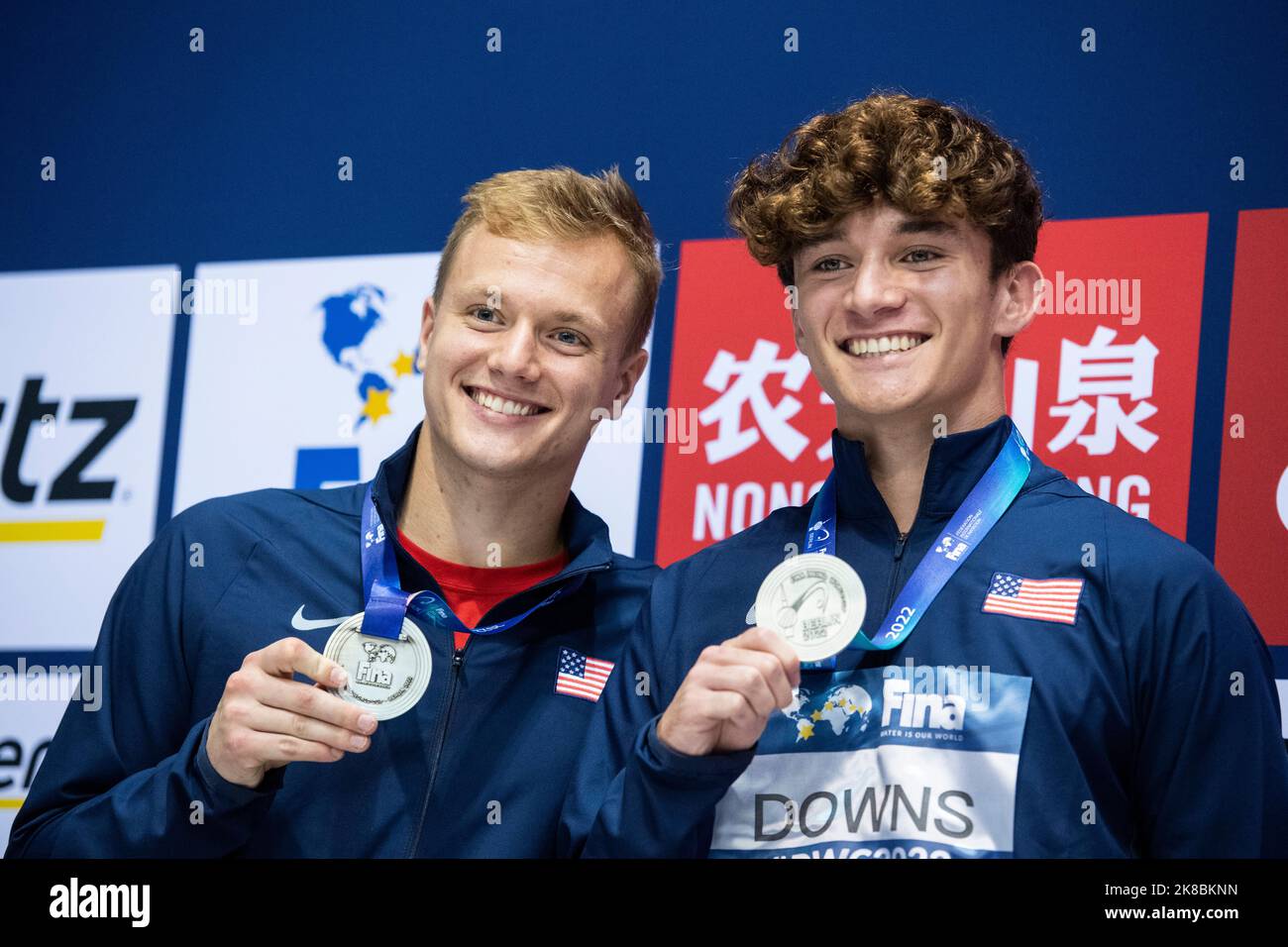 Berlin, Germany. 22nd Oct, 2022. Water diving World Cup, award
