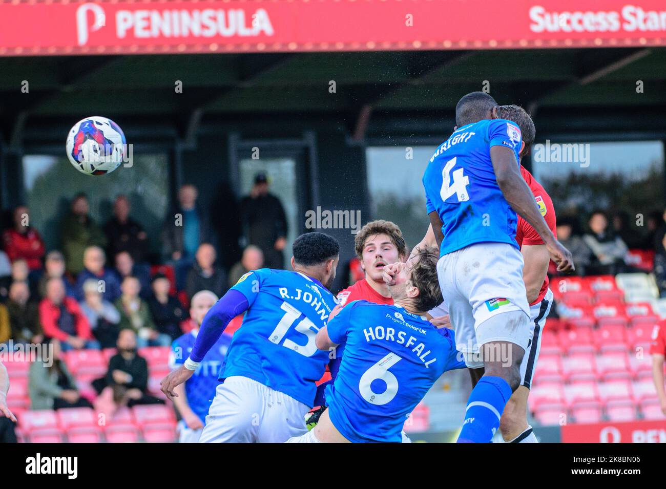 Salford city vs stockport county hires stock photography and images