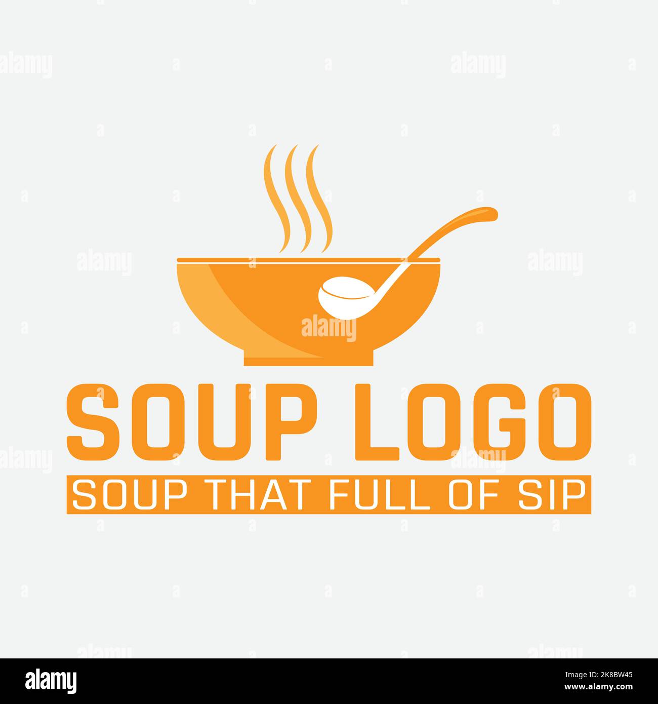 Soup Logo Design Template Stock Vector Image & Art Alamy