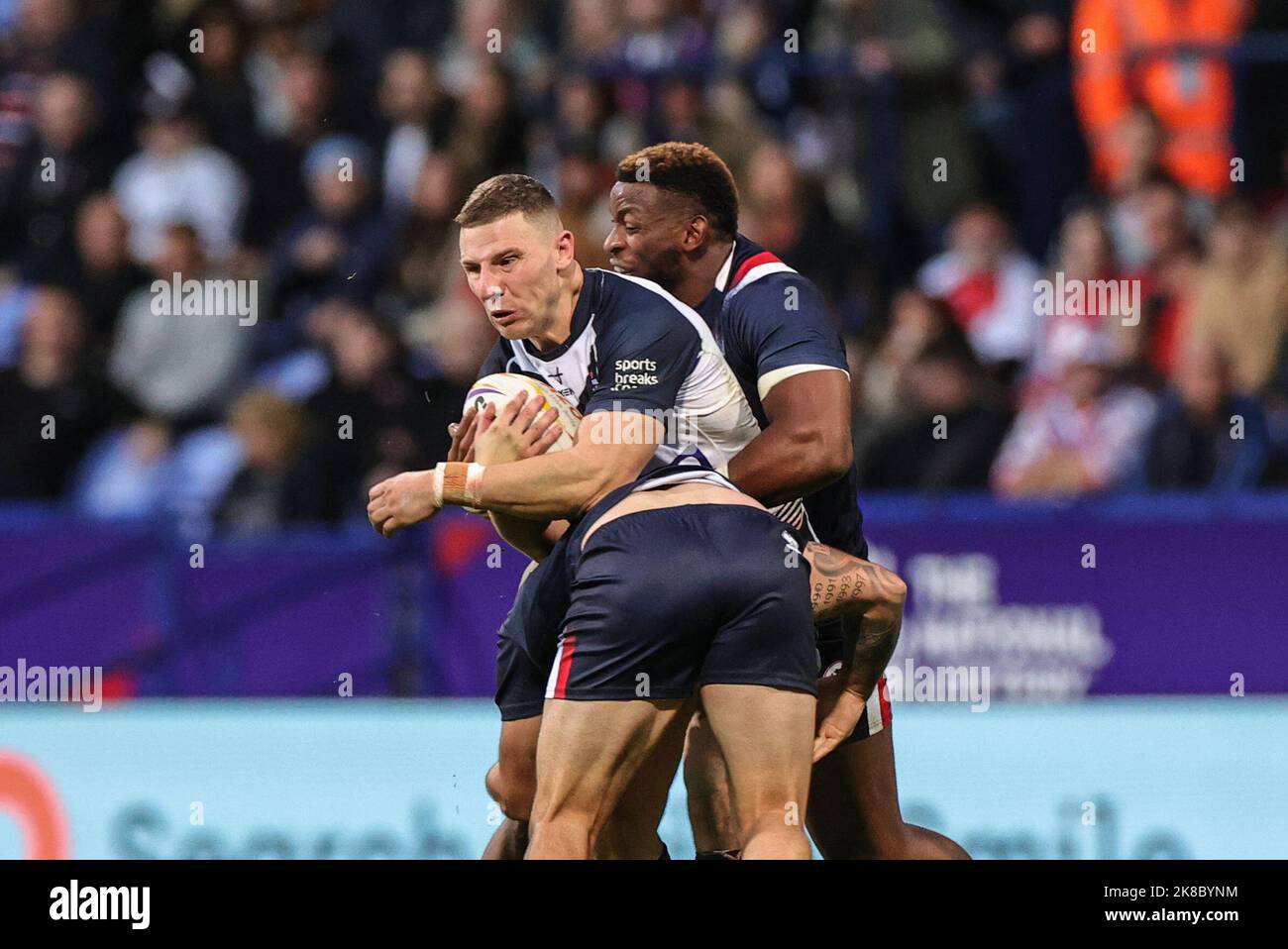 Williams of England during the Rugby League World Cup 2021 Group