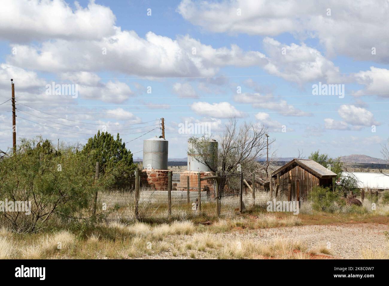 Cuervo Ghost Town, New Mexico Stock Photo Alamy