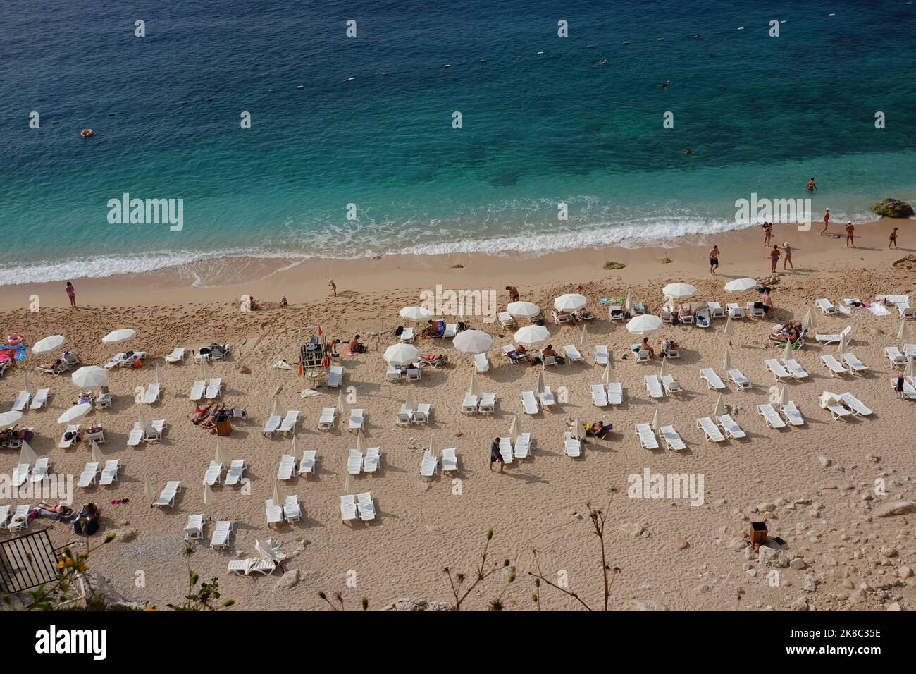 Kaputas beach, Turkey, Kas Stock Photo