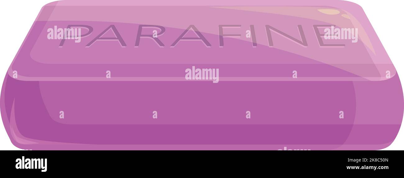 Paraffin icon cartoon vector. Aromatic footcare. Wax lamp Stock Vector