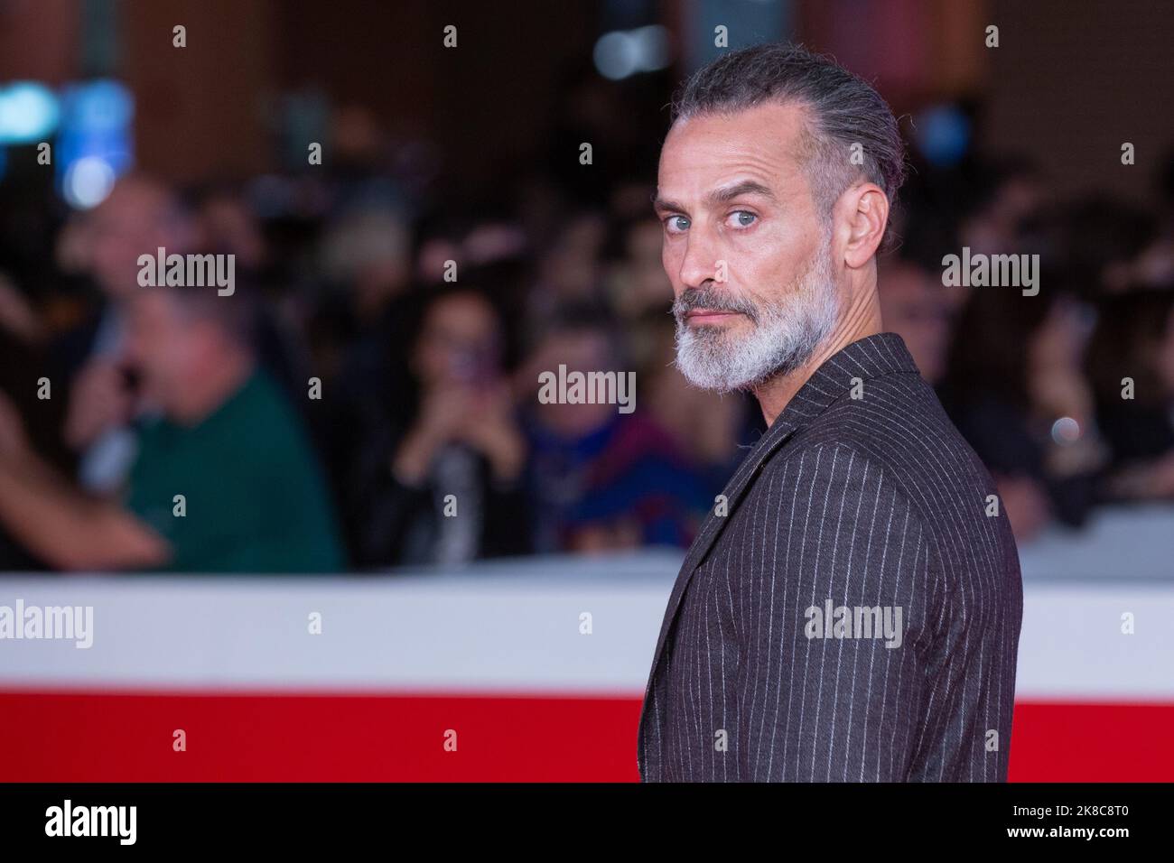 Rome, Italy. 22nd Oct, 2022. Italian actor Raz Degan attends the red carpet of the film 'Era Ora' during tenth day of seventeenth edition of Rome Film Fest, on 22 October 2022 (Photo by Matteo Nardone/Pacific Press) Credit: Pacific Press Media Production Corp./Alamy Live News Stock Photo