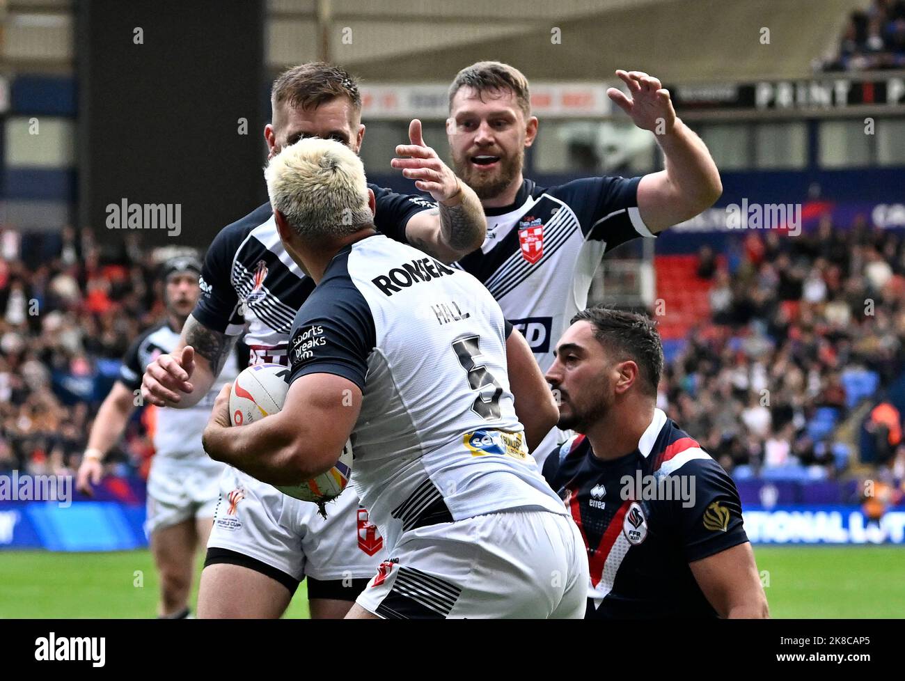 Bolton, United Kingdom. 22nd Oct, 2022. Rugby league world cup 2021