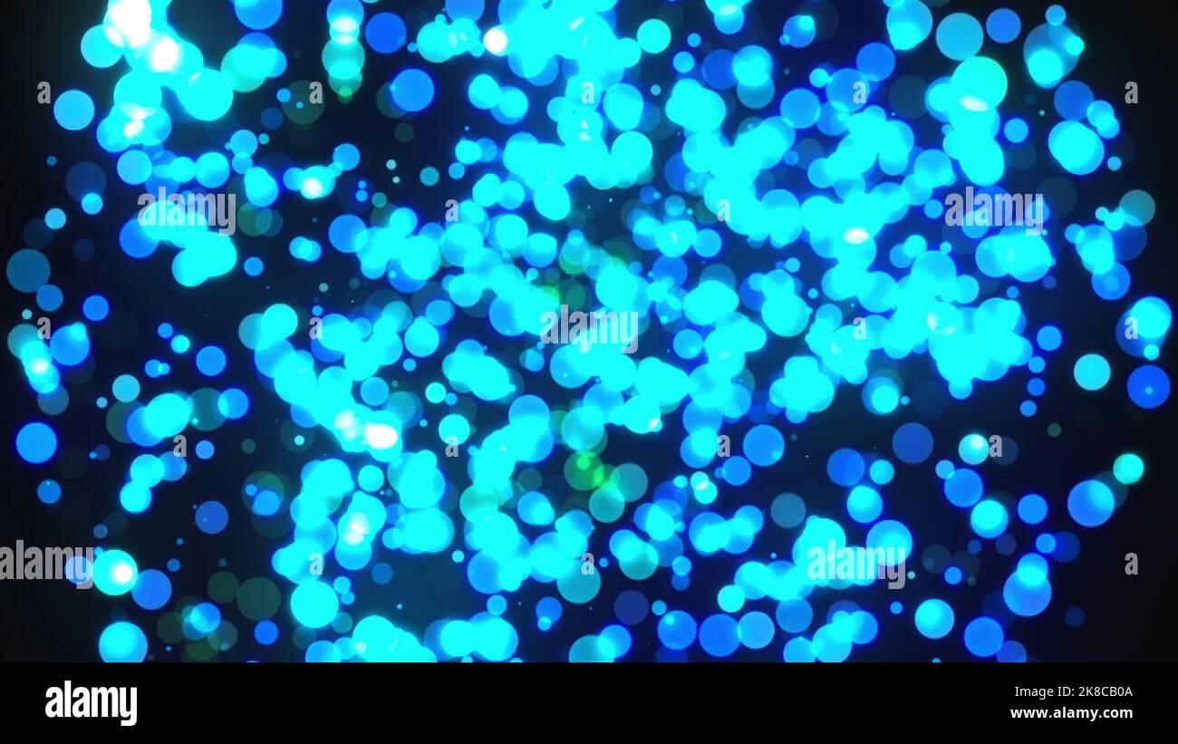 Glowing particles. Computer generated 3d render Stock Photo - Alamy