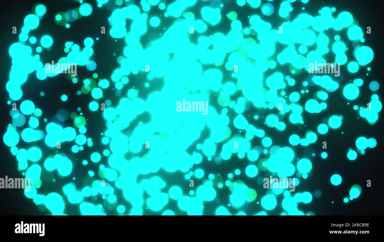 Glowing particles. Computer generated 3d render Stock Photo - Alamy